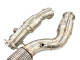 MAD BMW M2C M3 M4 S58 Resonated Downpipes W/ Flex Section