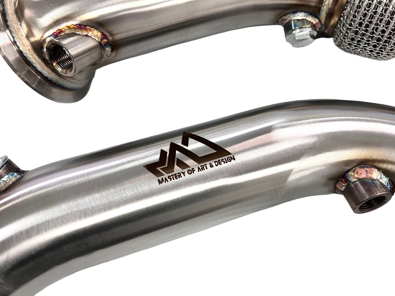 MAD BMW S55 Downpipes M2C M3 M4 W/ Flex Section