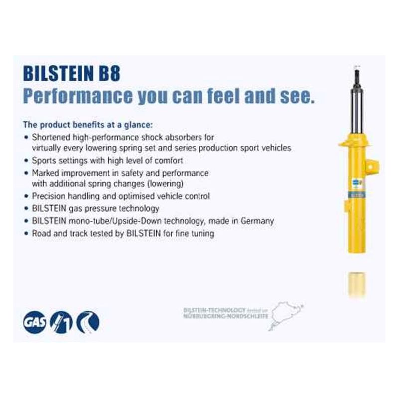 Bilstein B8 (SP) 06-11 BMW 323i/05-10 325i/07-12 328i/335i Front Left 36mm Monotube Strut Assembly