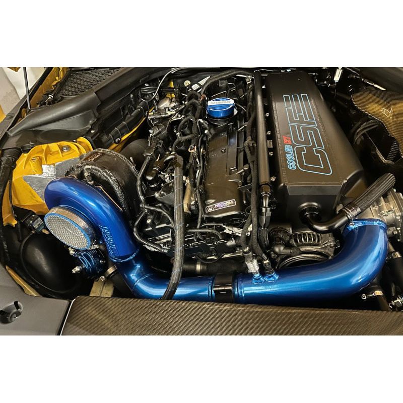 CSF Gen 2 B58 Race X Charge-Air-Cooler Manifold - Thermal Black Finish
