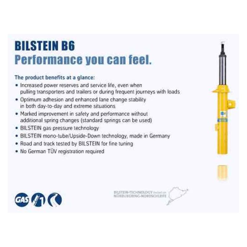 Bilstein B6 BMW 228i 2014 / 320i 2015-2013 / 328i 2014-2012 Front Monotube Strut Assembly