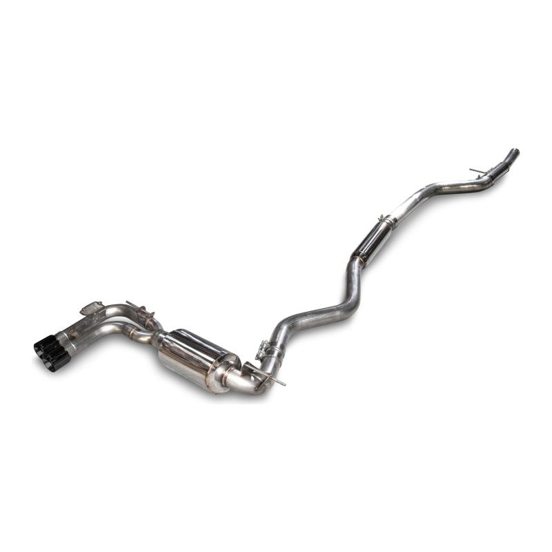 AWE Tuning BMW F3X 28i / 30i Touring Edition Axle-Back Exhaust Single Side - 80mm Black Tips